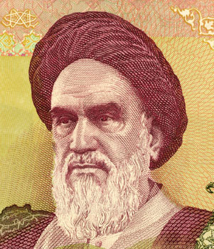 Khomeini on 2000 Rials banknote