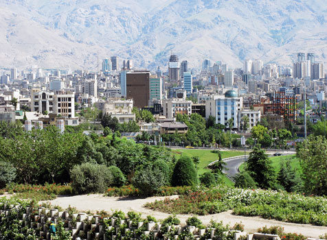 Northern area of Tehran 