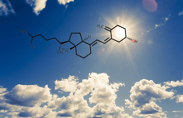 Blue sky and Sun - Vitamin D