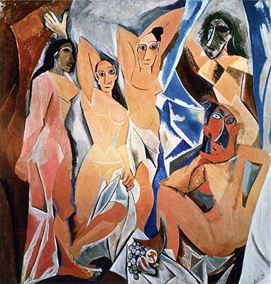 Les Demoiselles d’Avignon. Pablo Picasso 1907 Moma. New York City