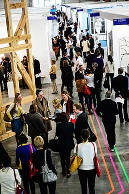 Opening day at Art Brussels