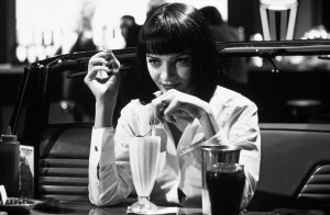 Uma Thurman in Pulp Fiction