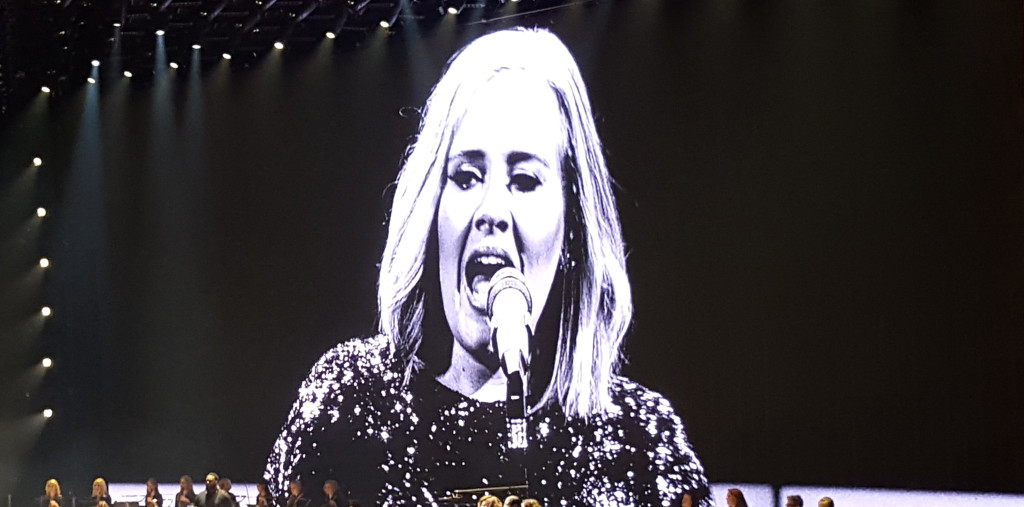 Adele in Belfast - Photo by Mark Beech