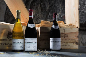 Romanee Conti 1993 and Montrachet 1995, Courtesy of Sotheby's