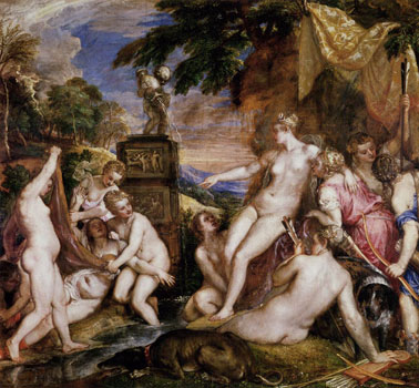Titian, Diana and Callisto, 1556, National Gallery of Scotland