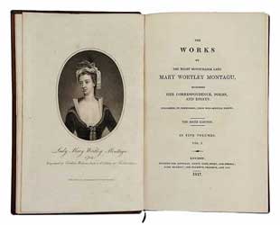 Book - The works of  Honourable Lady Mary Wortley Montagu