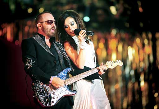 Cindy Gomez & Dave Stewart - Life Ball - © Bernhard Fritsch 