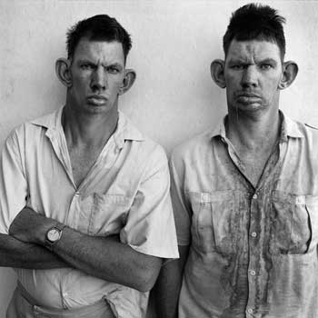 Roger Ballen, Dresie and Casie, Twins, Western Transvaal,1993