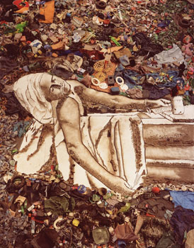 Vik Muniz, Tiao as Marat by David