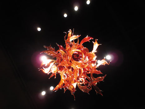 Fire Chandelier