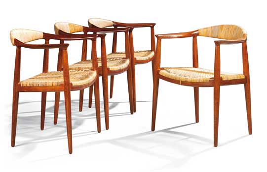 Hans Wegner Elbow chairs, 1949