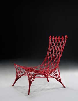 Marcel Wanders, Knotted chair, designed 1996