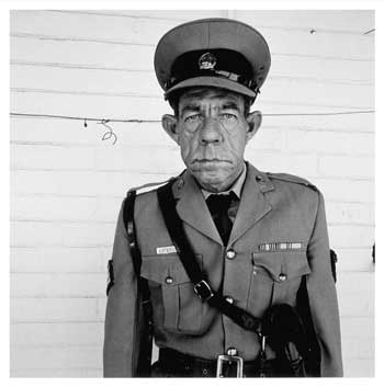 Roger Ballen, Sergeant F de Bruin Department of Prisons Employee, Orange Free State 1992