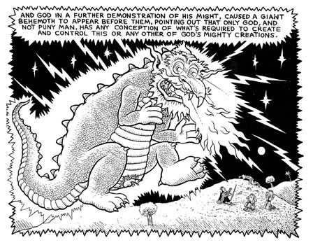 From The Book of Job by Kim Deitch in Outrageous Tales