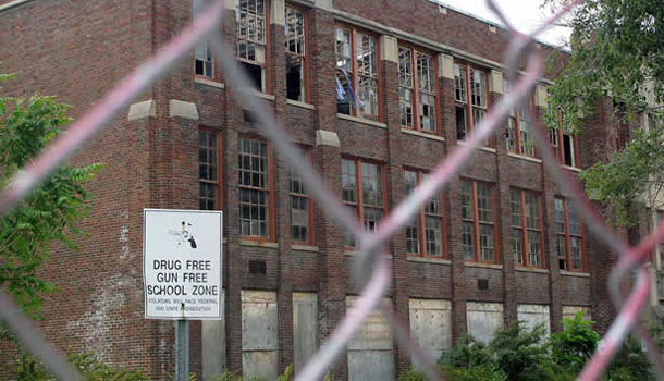 East St. Louis - school