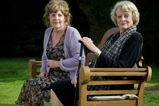 Pauline Collins and Maggie Smith